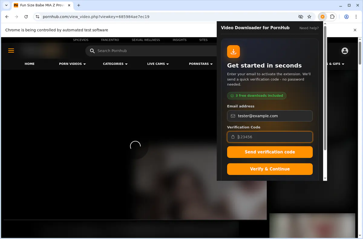 Pornhub Video Downloader screenshot 5